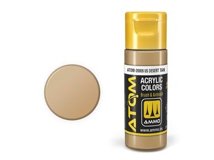 Akrila krāsa Ammo Mig Atom US Desert Tan, 20ml, 20009 cena un informācija | Modelēšanas un zīmēšanas piederumi | 220.lv