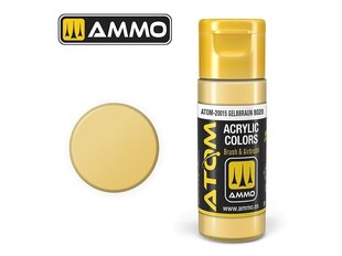 Akrila krāsa Ammo Mig Atom Gelbbraun 8020, 20ml, 20015 cena un informācija | Modelēšanas un zīmēšanas piederumi | 220.lv