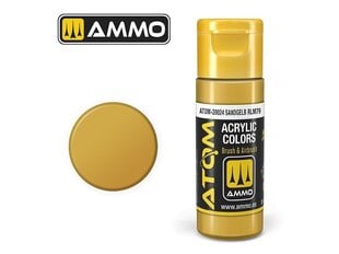 Akrila krāsa Ammo Mig Atom Sandgelb RLM79, 20ml, 20024 cena un informācija | Modelēšanas un zīmēšanas piederumi | 220.lv