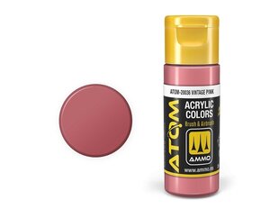 Akrila krāsa Ammo Mig Atom Vintage Pink, 20ml, 20036 cena un informācija | Modelēšanas un zīmēšanas piederumi | 220.lv