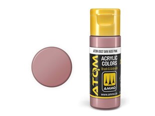Akrila krāsa Ammo Mig Atom Dark Nude Pink, 20ml, 20037 cena un informācija | Modelēšanas un zīmēšanas piederumi | 220.lv