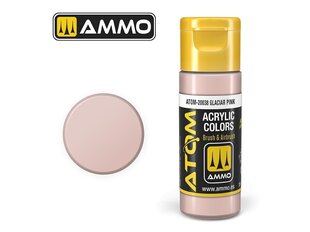 Akrila krāsa Ammo Mig Atom Glacier Pink, 20ml, 20038 cena un informācija | Modelēšanas un zīmēšanas piederumi | 220.lv