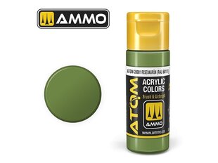 AMMO MIG - ATOM Акриловые Resedagrün RAL 6011, 20ml, 20081 цена и информация | Принадлежности для рисования, лепки | 220.lv