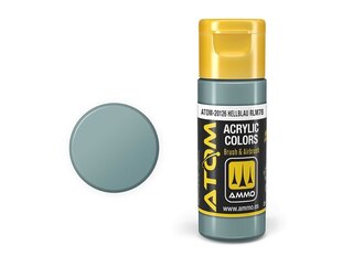 AMMO MIG - ATOM Акриловые краски Hellblau RLM78, 20ml, 20126 цена и информация | Принадлежности для рисования, лепки | 220.lv