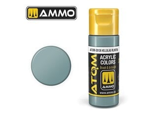 Akrila krāsa Ammo Mig Atom Hellblau RLM78, 20ml, 20126 cena un informācija | Modelēšanas un zīmēšanas piederumi | 220.lv