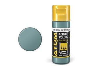 Akrila krāsa Ammo Mig Atom IJA Light Grey Green, 20ml, 20138 cena un informācija | Modelēšanas un zīmēšanas piederumi | 220.lv