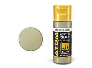 Akrila krāsa Ammo Mig Atom IJN Ash Grey, 20ml, 20141 cena un informācija | Modelēšanas un zīmēšanas piederumi | 220.lv