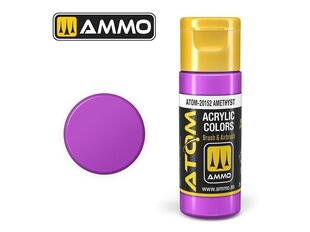 AMMO MIG - ATOM Акриловые краски Amethyst, 20ml, 20152 цена и информация | Принадлежности для рисования, лепки | 220.lv