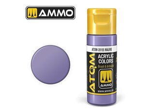 AMMO MIG - ATOM Акриловые краски Mauve, 20ml, 20155 цена и информация | Принадлежности для рисования, лепки | 220.lv