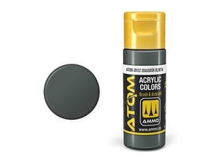 AMMO MIG - ATOM Акриловые краски Graugrün RLM74, 20ml, 20157 цена и информация | Принадлежности для рисования, лепки | 220.lv