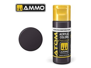 AMMO MIG - ATOM Акриловые краски Schwartzgrau RLM66, 20ml, 20158 цена и информация | Принадлежности для рисования, лепки | 220.lv