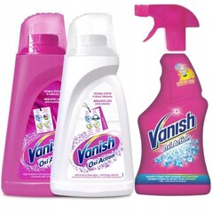 Компоект пятновыводителей VANISH Oxi Color Protect x3 цена и информация | Средства для стирки | 220.lv