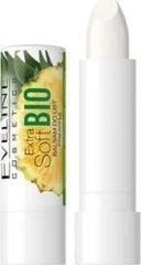 Lūpu balzams Eveline Cosmetics Lip Balm Extra Soft Bio Pineapple, 12 ml цена и информация | Помады, бальзамы, блеск для губ | 220.lv