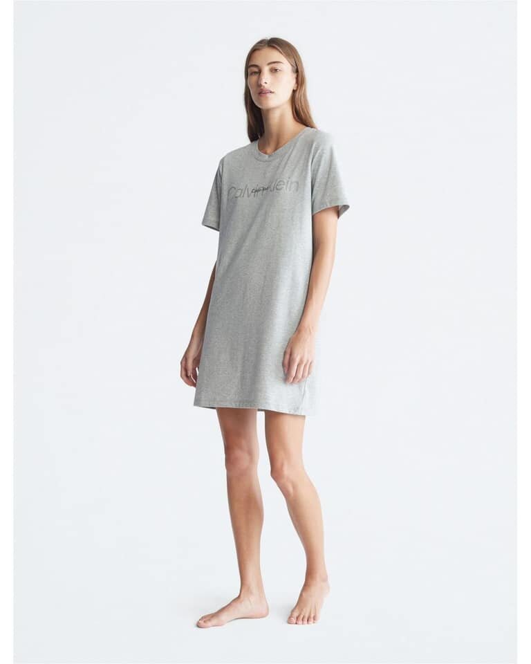 Calvin Klein naktskrekls sievietēm, QS6896E-P7A, pelēks цена и информация | Naktskrekli, pidžamas | 220.lv