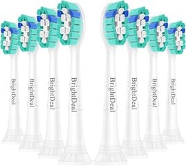 BrightDeal Philips Sonicare, 8 шт. цена и информация | Насадки для электрических зубных щеток | 220.lv