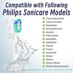 BrightDeal Philips Sonicare, 8 шт. цена и информация | Насадки для электрических зубных щеток | 220.lv