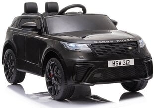 Elektromobilis bērniem Range Rover, melns cena un informācija | Bērnu elektroauto | 220.lv
