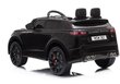 Elektromobilis bērniem Range Rover, melns cena un informācija | Bērnu elektroauto | 220.lv