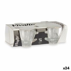 Komplekts ar kafijas tasēm 80 ml (24 gb.) cena un informācija | Glāzes, krūzes, karafes | 220.lv