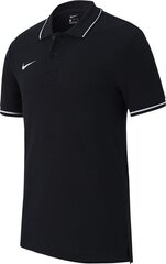 Polo krekls Nike TM Club 19 AJ1502, XL, melns cena un informācija | Futbola formas un citas preces | 220.lv