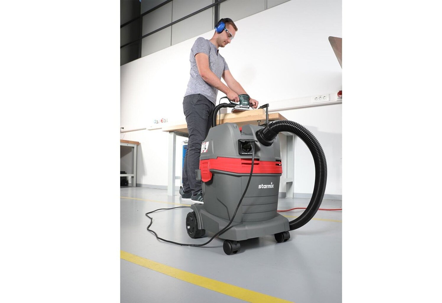 Starmix APL-1422 EWR 22 L Cylinder vacuum Dry&wet 1400 W Dust bag cena un informācija | Putekļu sūcēji | 220.lv