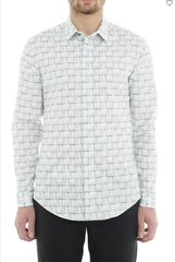 Emporio Armani krekls vīriešiem 216F2, balts цена и информация | Мужские рубашки | 220.lv