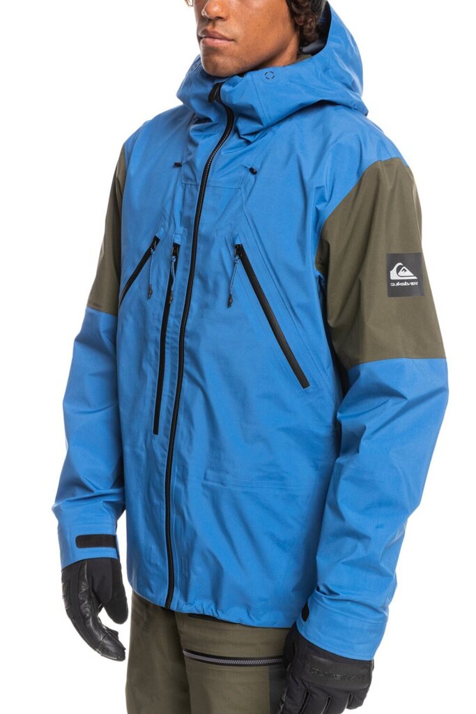 Slēpošanas jaka vīriešiem Quiksilver EQYTJ03385 BPCW, zila cena un informācija | Vīriešu slēpošanas apģērbs | 220.lv