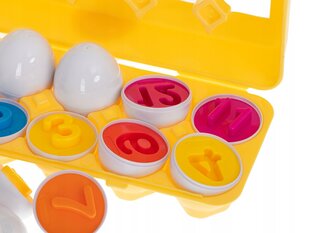 Яйца-пазлы цифры Монтессори цена и информация | Развивающие игрушки | 220.lv