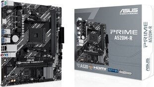 Asus Prime A520M-R cena un informācija | Mātesplates | 220.lv