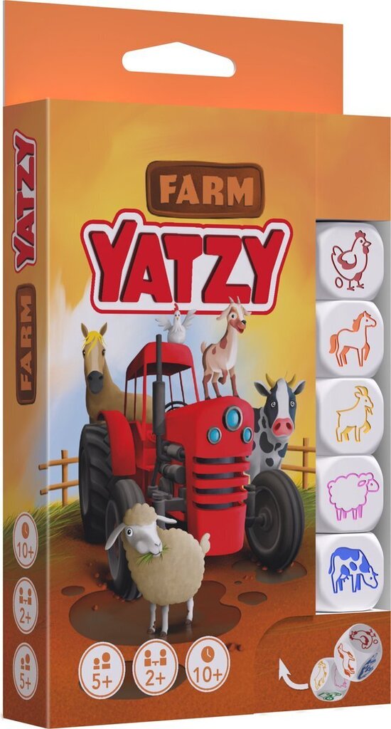 Galda spēle Yatzy Farm, EN, FR цена и информация | Galda spēles | 220.lv