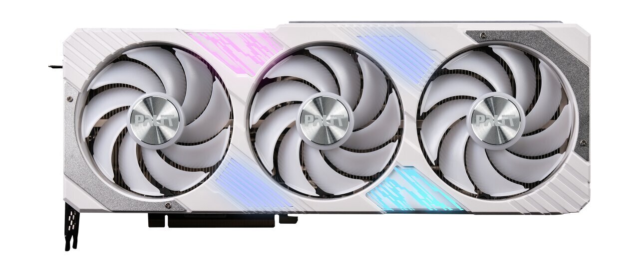 Palit GeForce RTX 4070 Ti Super GamingPro White OC (NED47TST19T2-1043W) цена и информация | Videokartes (GPU) | 220.lv