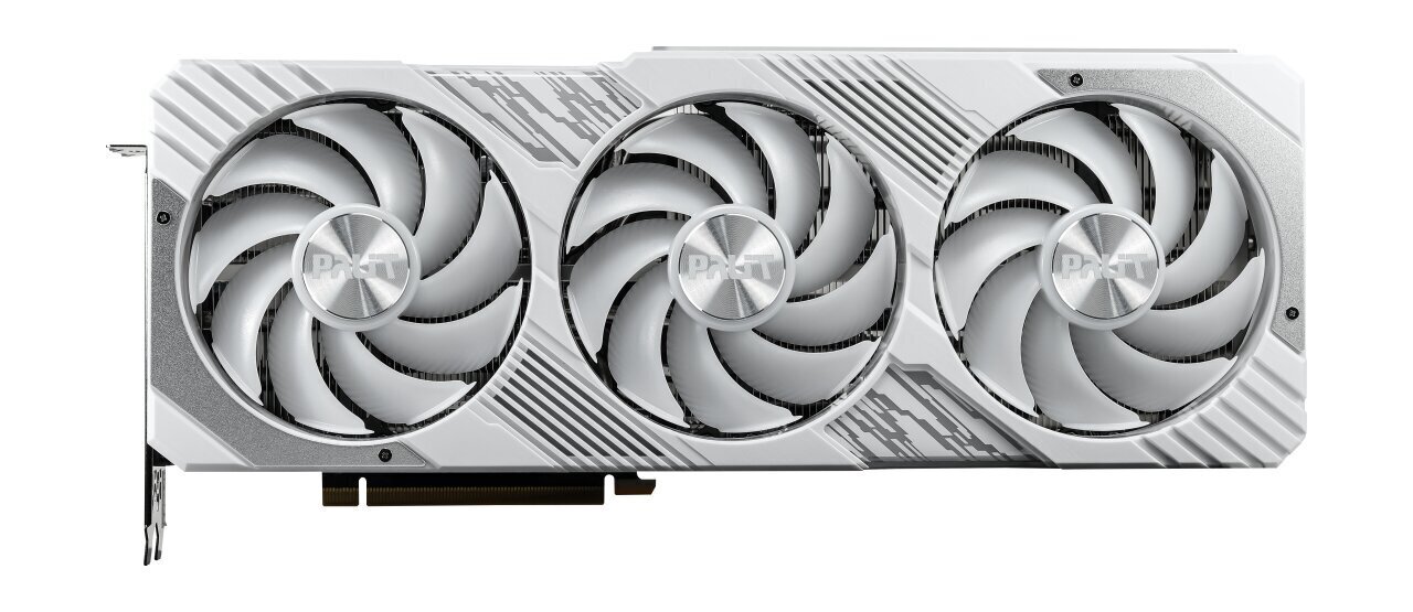 Palit GeForce RTX 4070 Ti Super GamingPro White OC (NED47TST19T2-1043W) цена и информация | Videokartes (GPU) | 220.lv