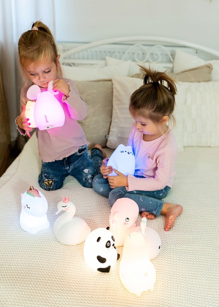 InnoGio bērnu galda lampa Bunny cena un informācija | Lampas bērnu istabai | 220.lv