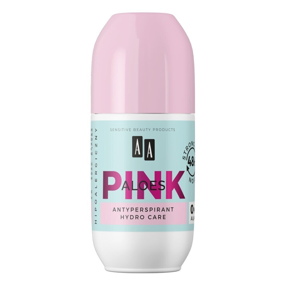 Pretsviedru līdzeklis AA Aloes Pink, 50 ml cena un informācija | Dezodoranti | 220.lv