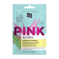 Sejas maska ​​AA Aloes Pink, 18 ml cena un informācija | Sejas maskas, acu maskas | 220.lv