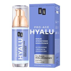 Sejas serums AA Hyalu Pro-Age, 35 ml цена и информация | Сыворотки для лица, масла | 220.lv