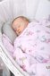 Babymam bērnu gultas veļas komplekts ratiem, 70x80 cm, 4 daļas cena un informācija | Bērnu gultas veļa | 220.lv
