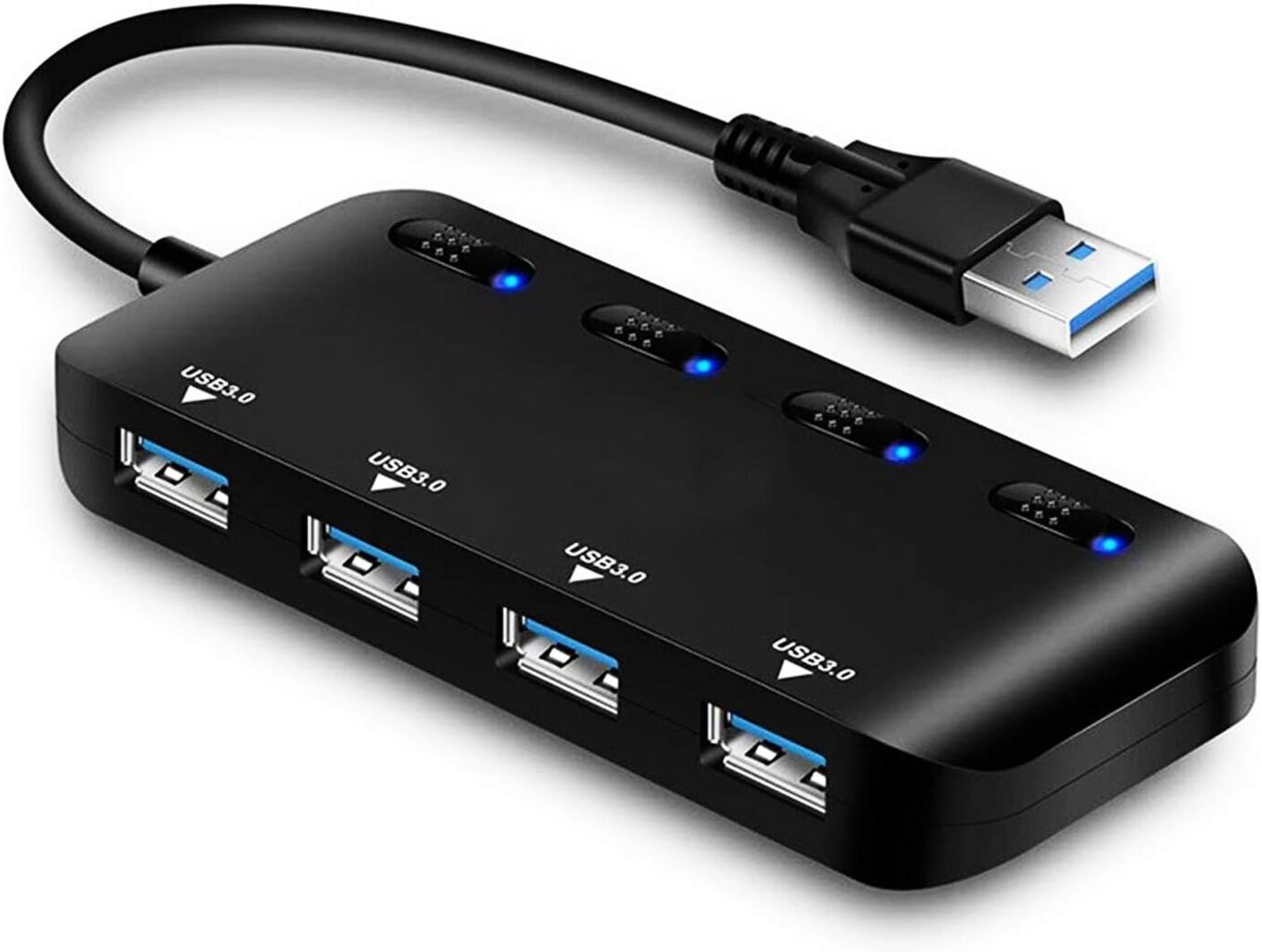 PTN USB 4 ports USB 3.0 cena un informācija | Adapteri un USB centrmezgli | 220.lv