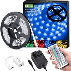 Lepro LED Lenta 5M RGB komplekts cena un informācija | LED lentes | 220.lv