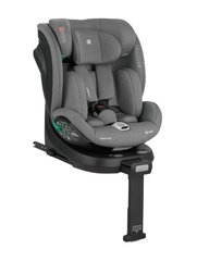Autokrēsliņš KikkaBoo i-Twist i-Size, 0-36 kg, Dark Grey cena un informācija | Autokrēsliņi | 220.lv