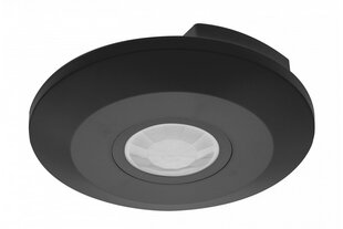 Kustības sensors CR-3 MINI, maks. 2000 W, noteikšanas leņķis 360°, 6 m ± 2,2-4 m, IP20, Melns cena un informācija | LED lentes | 220.lv