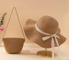 Женская шляпа от солнца с сумочкой цена и информация | Женские шапки | 220.lv
