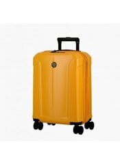 Маленький чемодан Jump Glossy, S, желтый цена и информация | Чемоданы, дорожные сумки | 220.lv