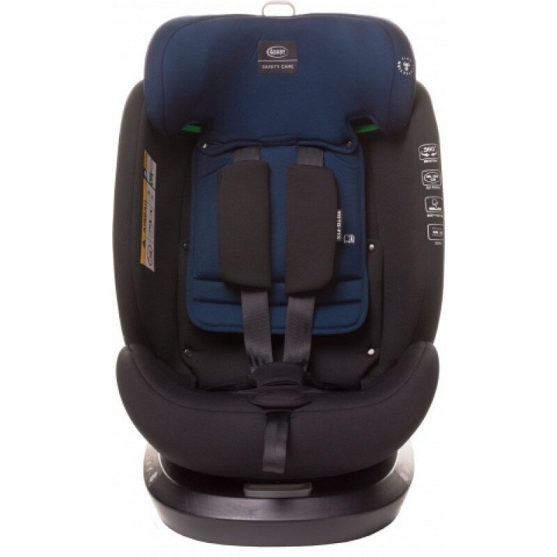 Mašīnas sēdeklis 4Baby Roto-Fix, 0-36kg, Navy Blue cena un informācija | Autokrēsliņi | 220.lv