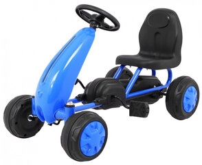 Pedāļu kartings Gokarts, zils, 60 x 35 x 39 cm cena un informācija | Rotaļlietas zēniem | 220.lv