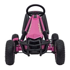 Pedāļu kartings Gokarts, rozā, 105x59x56cm cena un informācija | Rotaļlietas zēniem | 220.lv