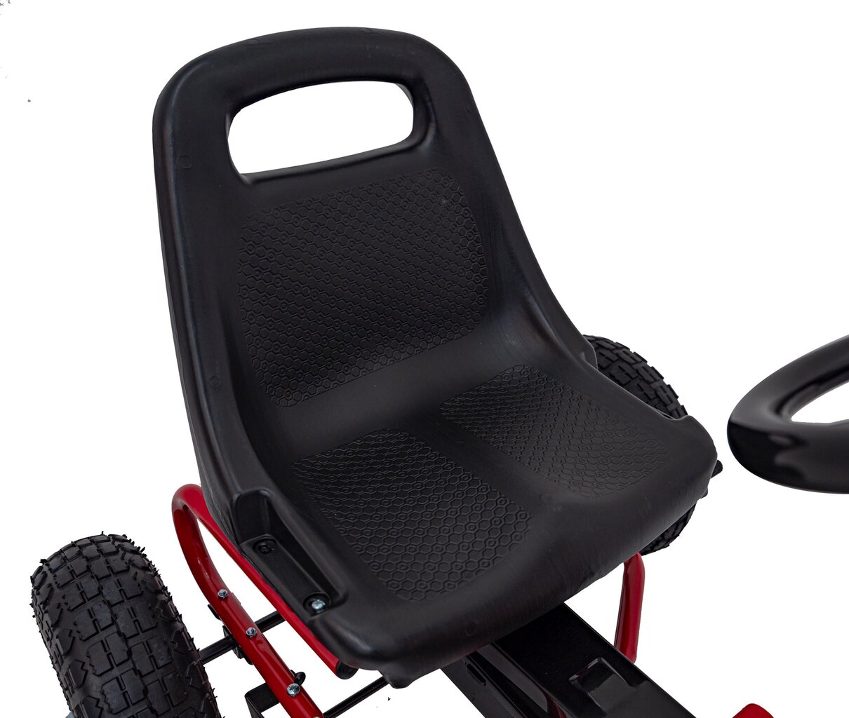 Pedāļu kartings Gokarts, sarkans, 105x59x56cm cena un informācija | Rotaļlietas zēniem | 220.lv