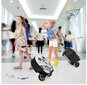 Bērnu ceļojuma koferis Costway, 70 x 33 x 79,5 cm, balts cena un informācija | Koferi, ceļojumu somas | 220.lv