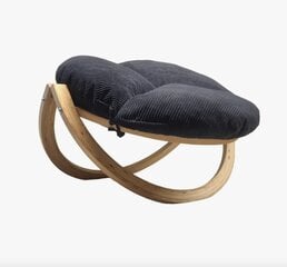 Кресло на открытом воздухе Czillo Tiga, серый/коричневый цена и информация | Садовые стулья, кресла, пуфы | 220.lv