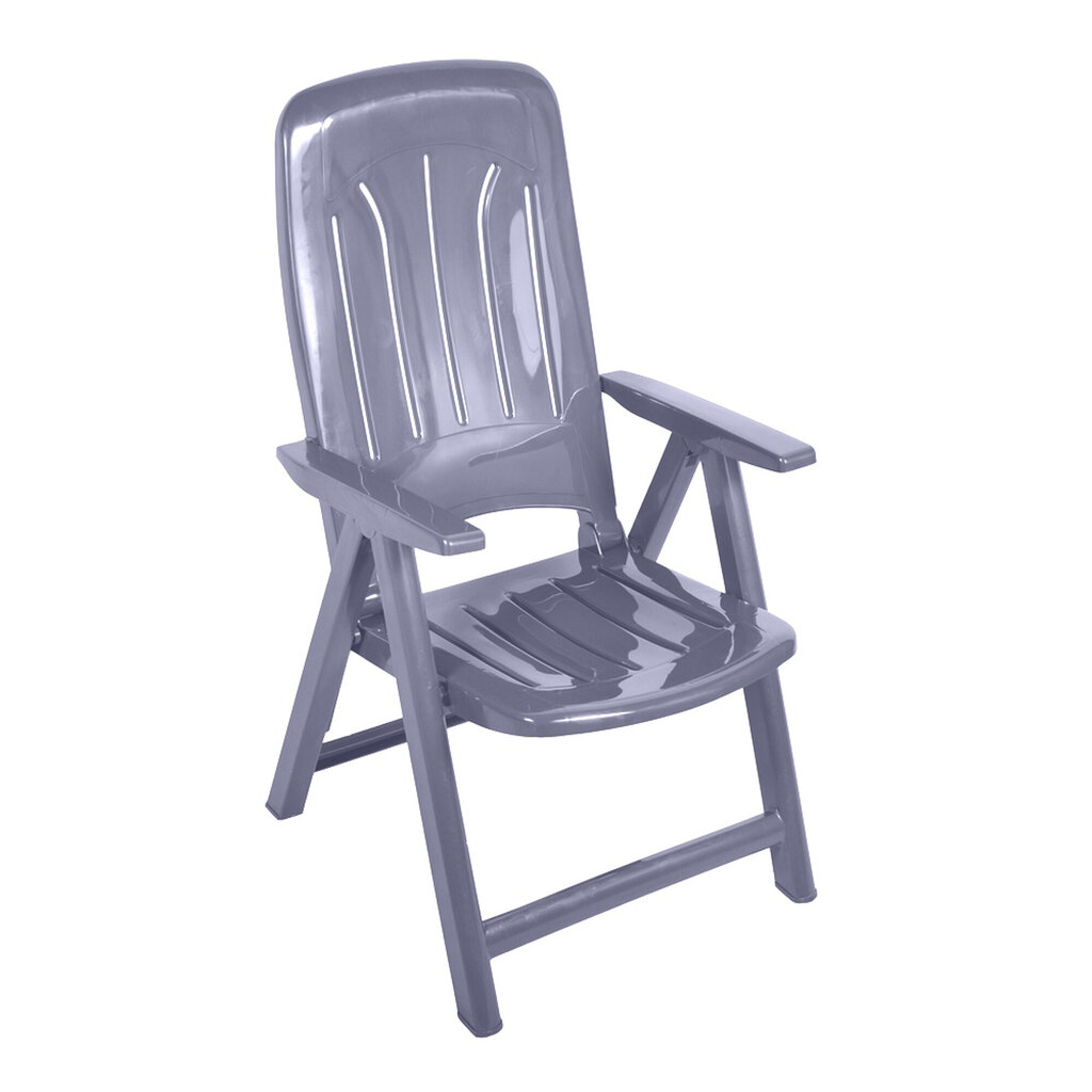 Krēsls Oler, pelēks цена и информация | Dārza krēsli | 220.lv